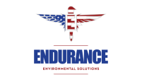 Patriotic version of Endurance Environmental Solutions logo